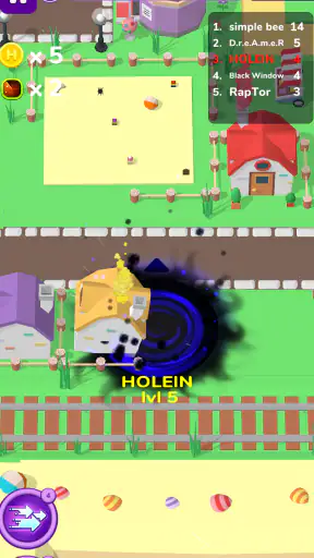 Holein: オフライン Hole IO ゲーム screenshot