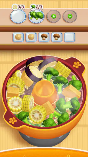 Hotpot Go: リラックスできる食べ物の分類ゲーム screenshot