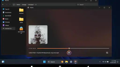 HyperDroid - PC Launcher screenshot