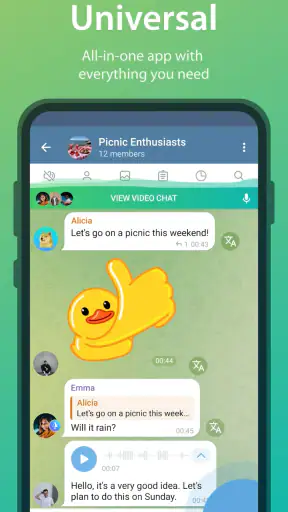 iMe: Telegram AI Messenger screenshot