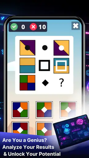 IQテスト・論理脳トレ screenshot