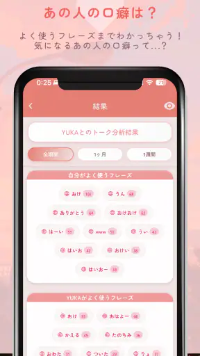 IsTalk - トーク分析 screenshot