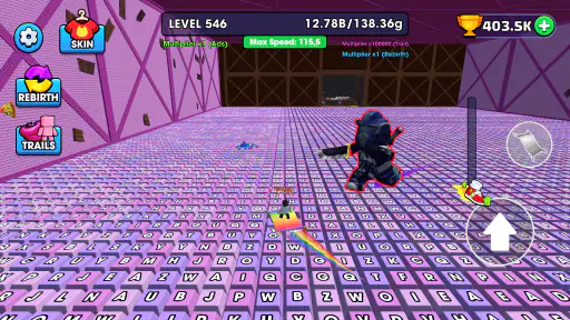 Keyboard Escape: Speed Parkour screenshot 11