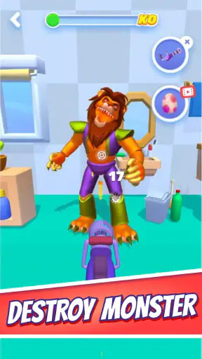 Kick Monster - モンスター討伐 screenshot