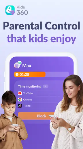 Kids360 – ペアレンタルコントロール screenshot 9