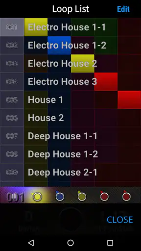 KORG Kaossilator for Android screenshot