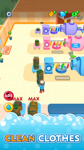Laundry Rush - Idle Game screenshot 9