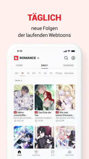 LEZHIN DE screenshot 9