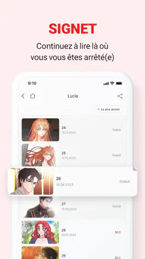 LEZHIN FR screenshot 11