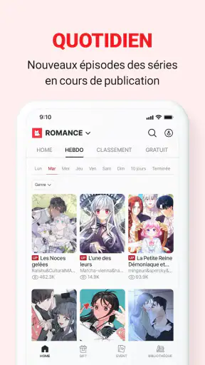 LEZHIN FR screenshot 9
