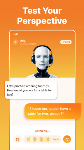 Linguza: AI English Tutor screenshot
