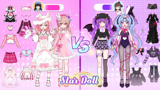 Live Star: メイクゲーム & 着せ 替え ゲーム screenshot