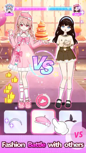 Live Star: メイクゲーム & 着せ 替え ゲーム screenshot