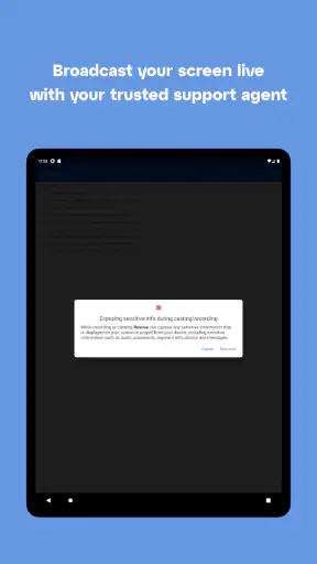LogMeIn Rescue Customer screenshot