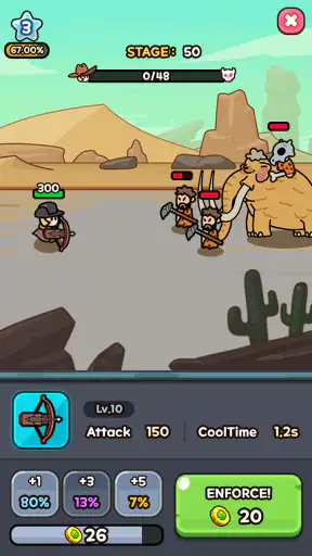 Lucky Heroes! : Defense Game screenshot 9