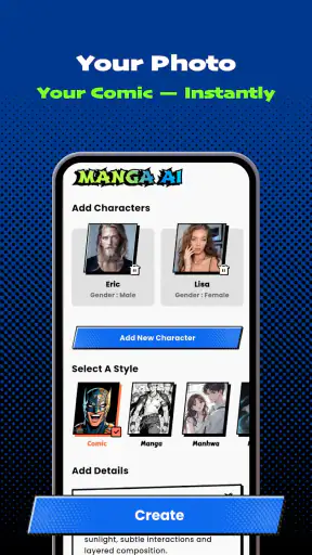 Manga AI – AIコミック生成アプリ screenshot
