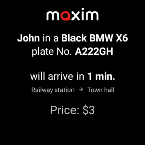 maxim — order a taxi & food screenshot 11