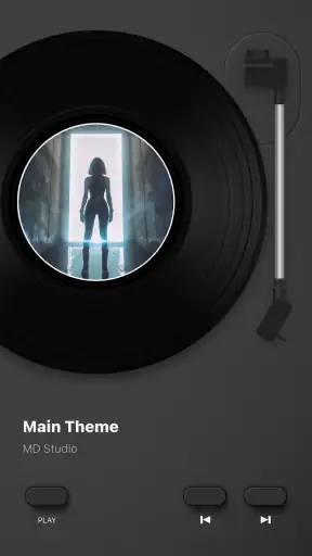 MD Vinyl - ミュージックプレーヤー screenshot