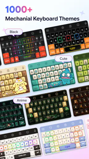 Mechanical Keyboard: RGB Theme screenshot