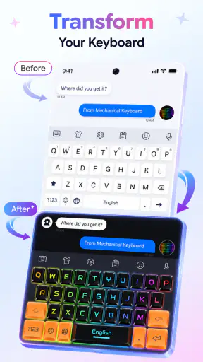 Mechanical Keyboard: RGB Theme screenshot