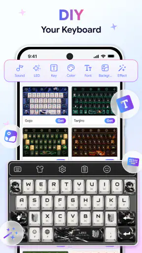 Mechanical Keyboard: RGB Theme screenshot