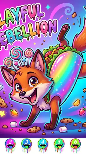 Meme Color By Number Game screenshot 11