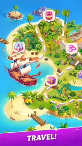 Merge Adventure: トラベルゲーム screenshot