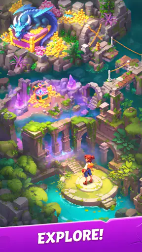 Merge Adventure: トラベルゲーム screenshot 12