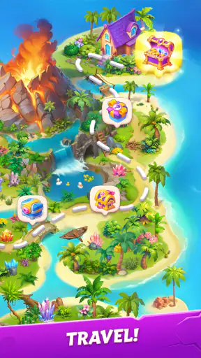 Merge Adventure: トラベルゲーム screenshot