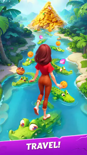 Merge Adventure: トラベルゲーム screenshot