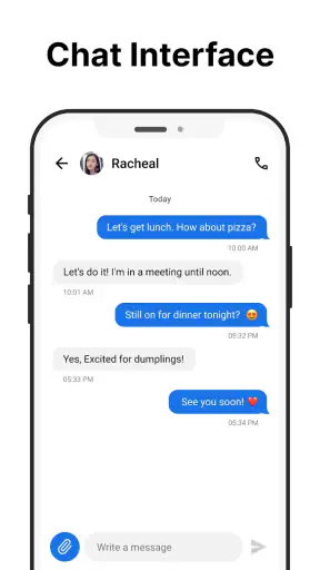 Messages screenshot