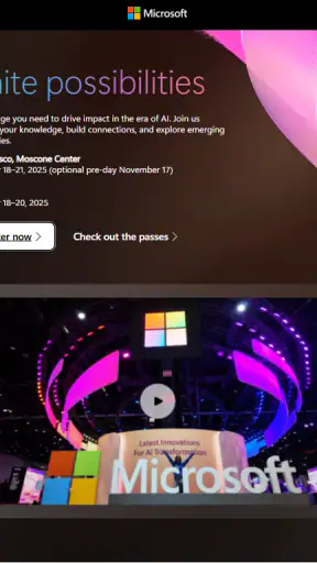 Microsoft Ignite screenshot 3