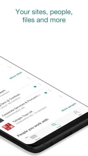 Microsoft SharePoint screenshot
