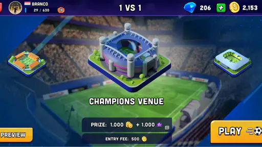 Mini Football - ミニフットボール screenshot