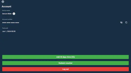 Mullvad VPN screenshot 9