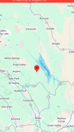 My Earthquake Alerts - Map screenshot