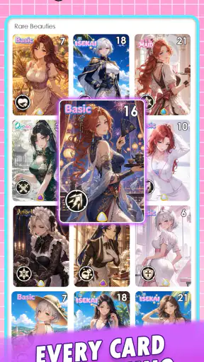 My Harem, My Waifu: Anime CCG screenshot 3