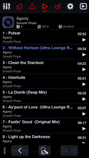 Neutron Music Player screenshot