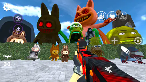 Nextbots In Backrooms: Shooter screenshot 12