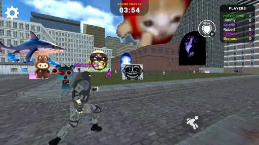 Nextbots In Backrooms: Shooter screenshot 9