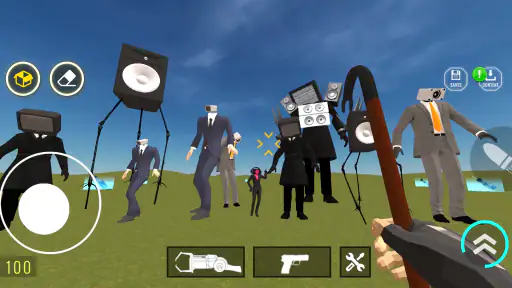 Nextbots In Playground mod screenshot