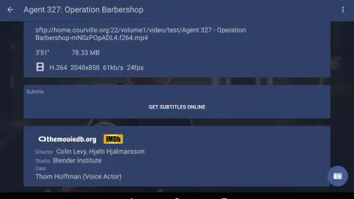 NOVA Video Player screenshot