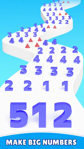 Number Run Merge: Running Game screenshot