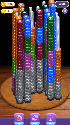 Nut Stack：Sort Puzzle screenshot 2