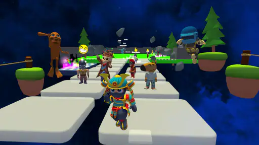 Obby Parkour: Mini Games screenshot 10
