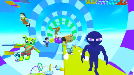 Obby Parkour: Mini Games screenshot 11