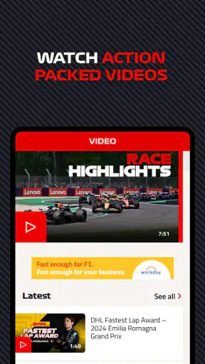 Official F1 ® App screenshot 10