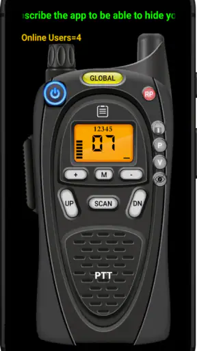 Online Walkie Talkie Pro PTT screenshot