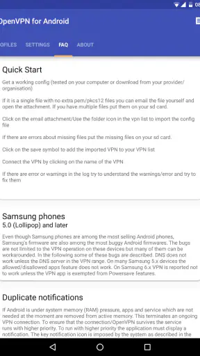 OpenVPN for Android screenshot 12