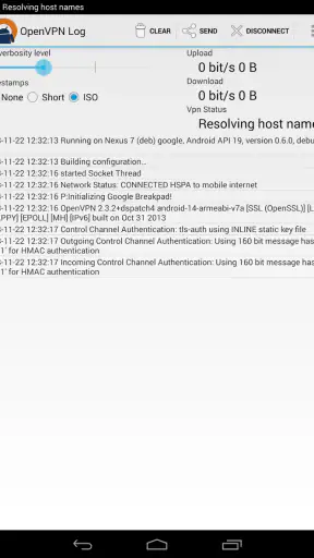 OpenVPN for Android screenshot 9